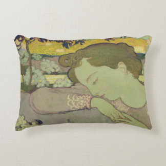 Sleeping Woman, 1892 Decorative Cushion