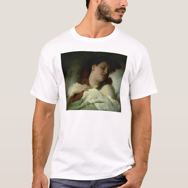 Sleeping Woman T-Shirt (Front)