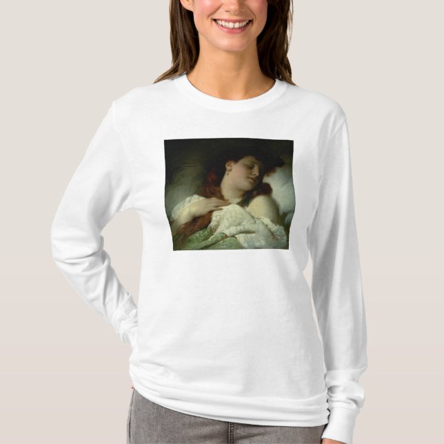 Sleeping Woman T-Shirt (Front)