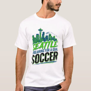 Sleepless In Seattle Soccer Fans Screaming T-Shirt