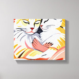 Sleepover Canvas Print