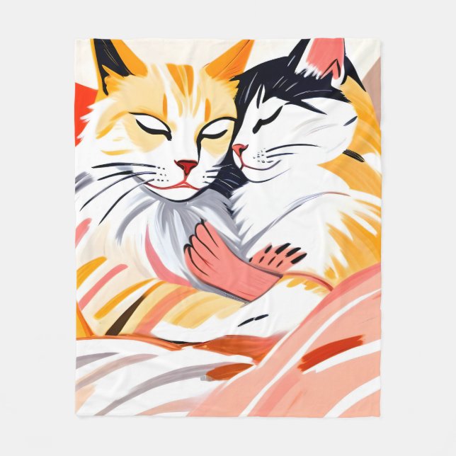 Sleepover Fleece Blanket (Front)