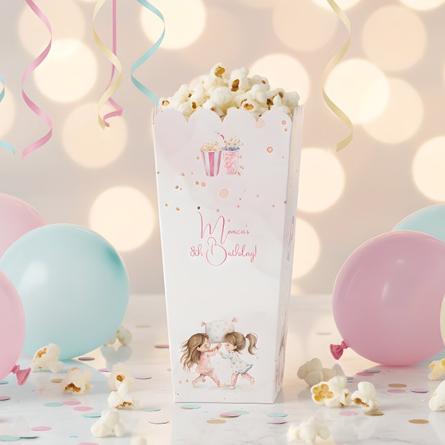 Sleepover pyjama kids birthday party favour box (Creator Uploaded)