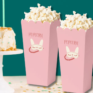 sleepover slumber birthday party girl teen popcorn favour box