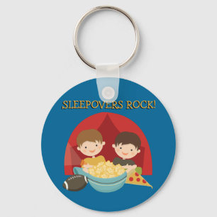 Sleepovers Rock Key Ring