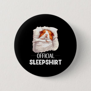 Sleepshirt Sleeng Guinea G Animal Lovers Pajama  6 Cm Round Badge
