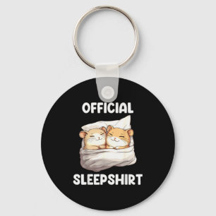 Sleepshirt Sleeng Hamster Animal Lovers Pajama Key Ring