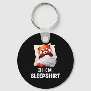 Sleepshirt Sleeng Red Panda Animal Lovers Pajama Key Ring