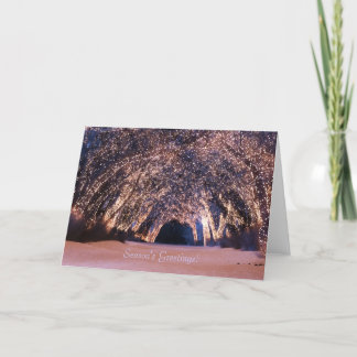 "Sleepwalker Wood (Night)" Christmas Card