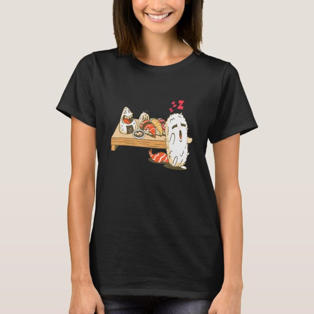 Sleepwalking Sushi T-Shirt (Front)