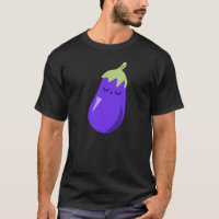 Sleepy Baby Eggplant t-shirt