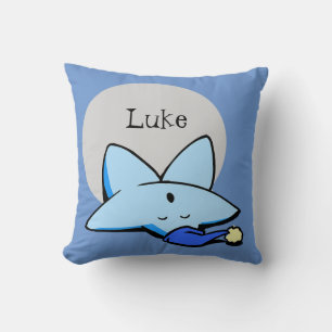 Sleepy Blue Star Baby/Kids Pillow