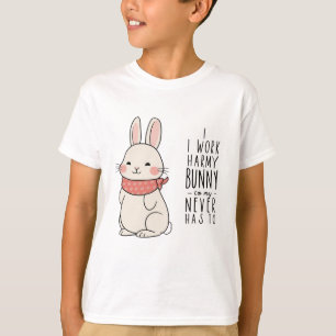 Sleepy Bunny T-Shirt – Cosy Minimalist Rabbit Desi