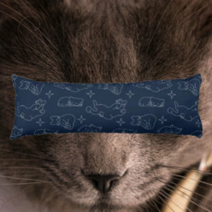 Sleepy Cat Lover Body Pillow – Cosy Cat Pattern