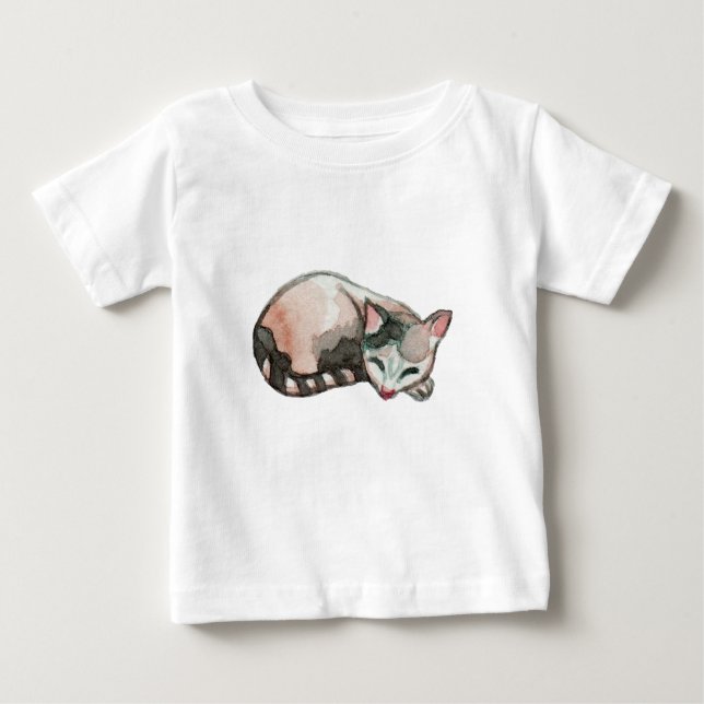 Sleepy Cats Baby T-Shirt (Front)