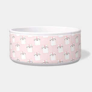 sleepy cats cat food bowl 