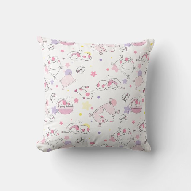 Sleepy Cats Cushion (Front)