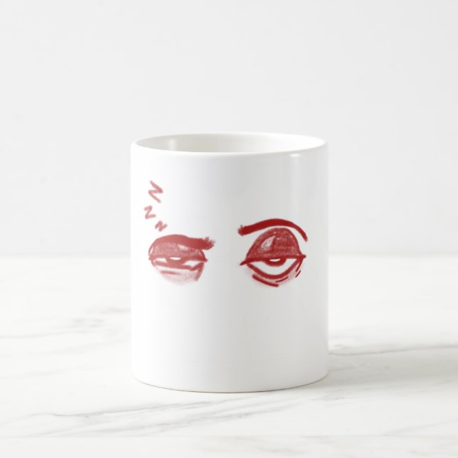 Sleepy Coffee Mug (Center)