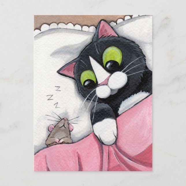 Sleepy Companion Postcard (Front)