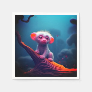 Sleepy Creature Napkin