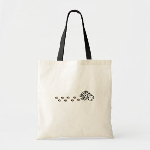 Sleepy Dalmatian Puppy Tote Bag