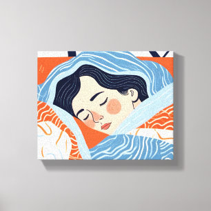 Sleepy Day Canvas Print
