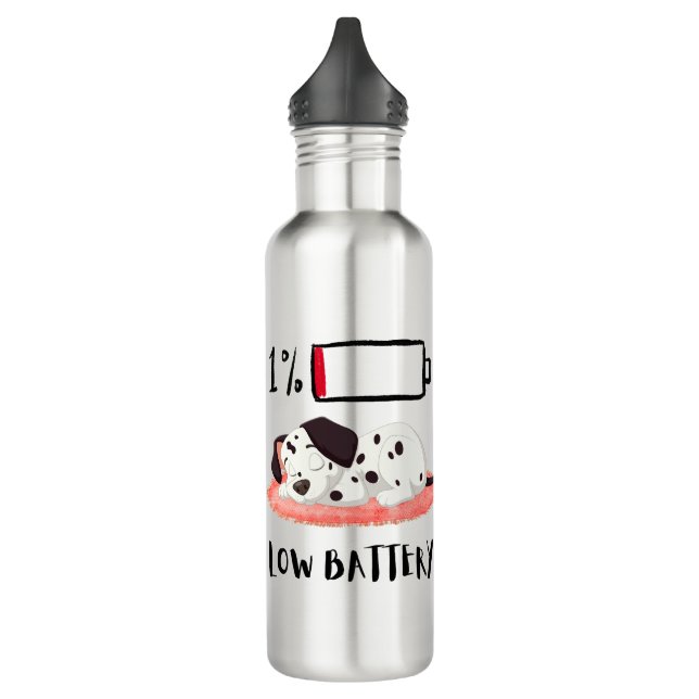 Sleepy Dog Design 710 Ml Water Bottle (Left)