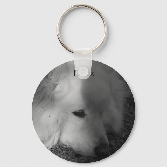 Sleepy Dog Key Ring (Front)