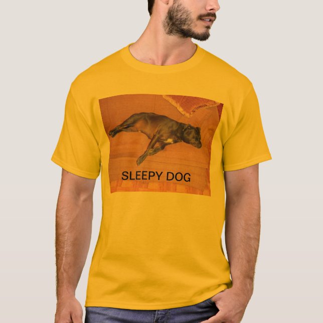 Sleepy Dog T-Shirt (Front)