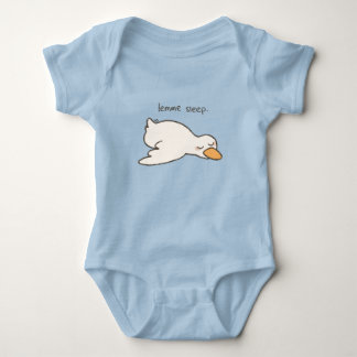 Sleepy Duck Baby Bodysuit