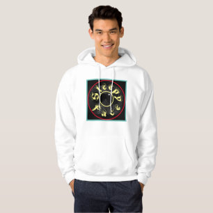 Sleepy Face: White - Unisex Hooded Sweatshirt
