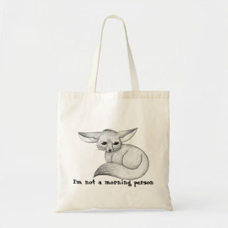 Sleepy Fennec Fox *REDESIGNED* Tote Bag