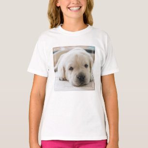 Sleepy Golden Labrador Puppy T-Shirt