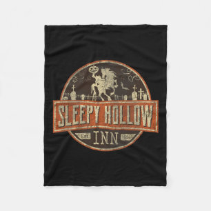 Sleepy Hollow Alloween Horseman Fleece Blanket