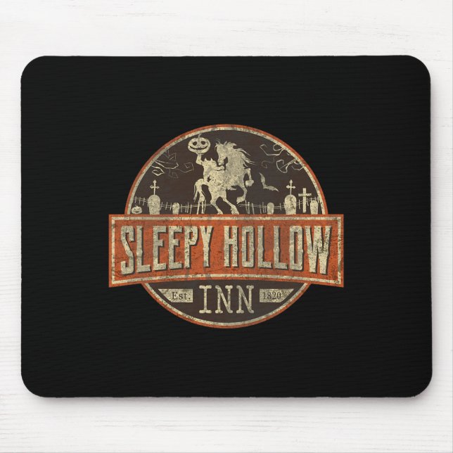 Sleepy Hollow Alloween Horseman  Mouse Pad (Front)