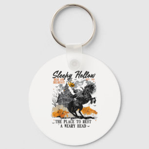 Sleepy Hollow Headless Horseman Halloween Costume Key Ring