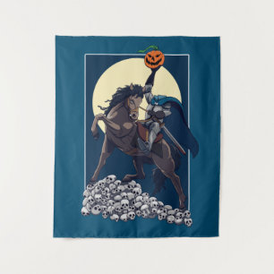 Sleepy Hollow Headless Horseman Halloween Tapestry