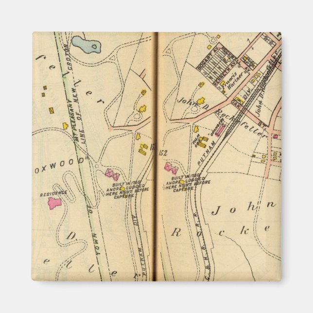 Sleepy Hollow, New York 2 Magnet (Front)