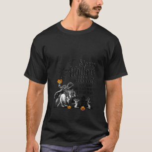 Sleepy Hollow Retro Vintage Headless Horseman Hall T-Shirt