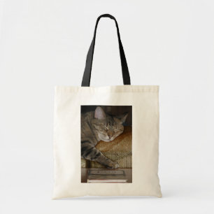 Sleepy Kitty Book Bag