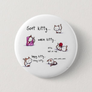 sleepy kitty button