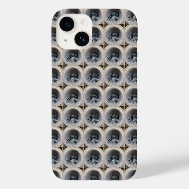 Sleepy Kitty Cat by Shirley Taylor Case-Mate iPhone Case (Back)