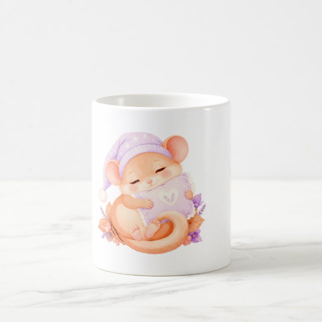 Sleepy Little Mouse Coffee Mug (Center)