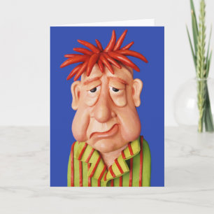 Sleepy Man Card