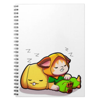 Sleepy Mana Monsters Notebook