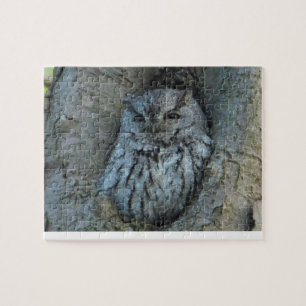 Sleepy Owl Jigsaw Puzzle