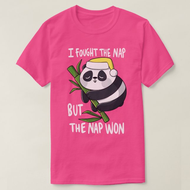 Sleepy Panda T-Shirt (Design Front)
