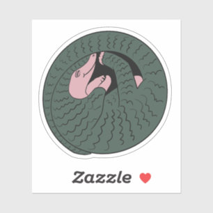 Sleepy pangolin