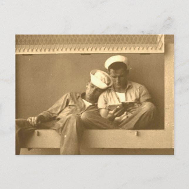 Sleepy Sailor Postcard (Front)