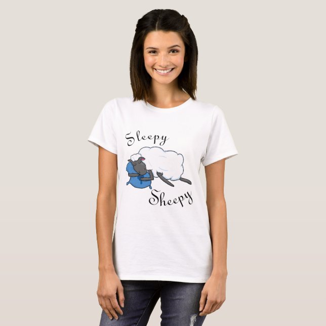 Sleepy Sheepy Women's Shirt (Front Full)